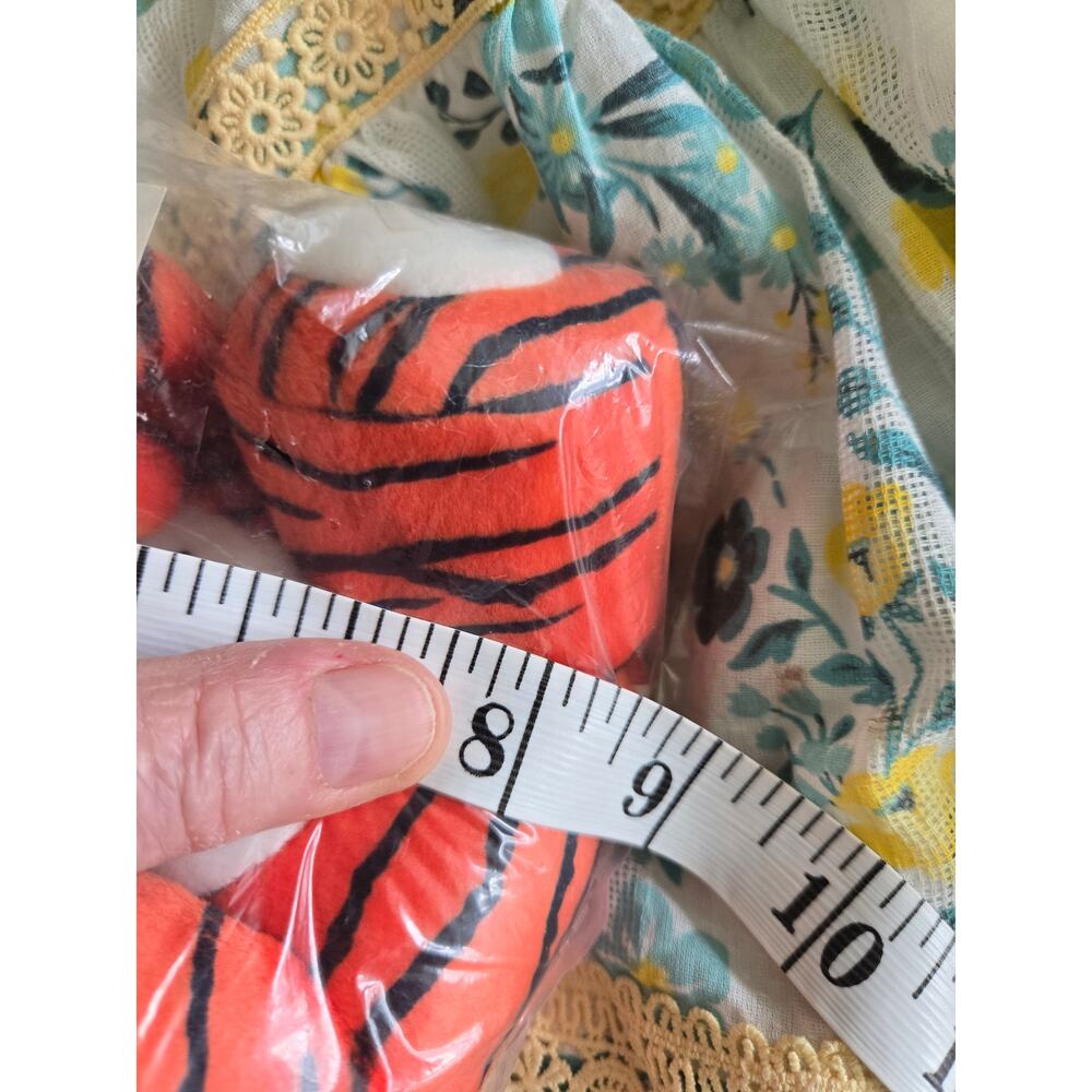 Vintage NWT Aubie The Tiger Bean Bag Retired Plush Collectible - Picture 9 of 11